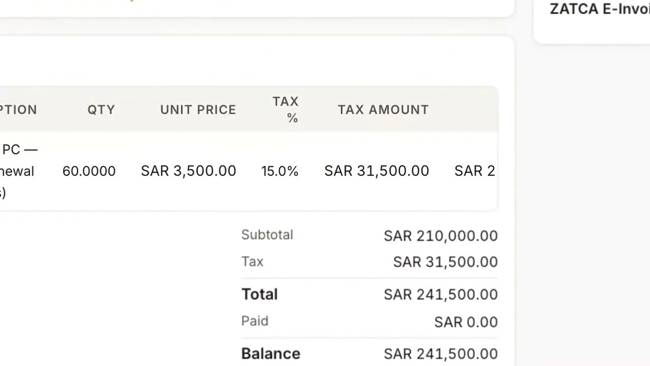 ERP Pro HR and payroll screen.
