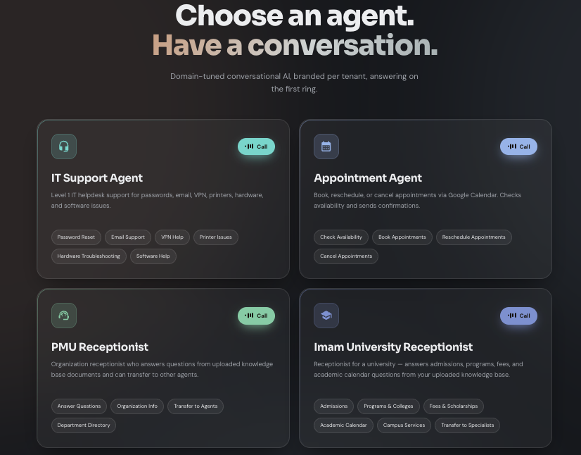 AI Voice Agent